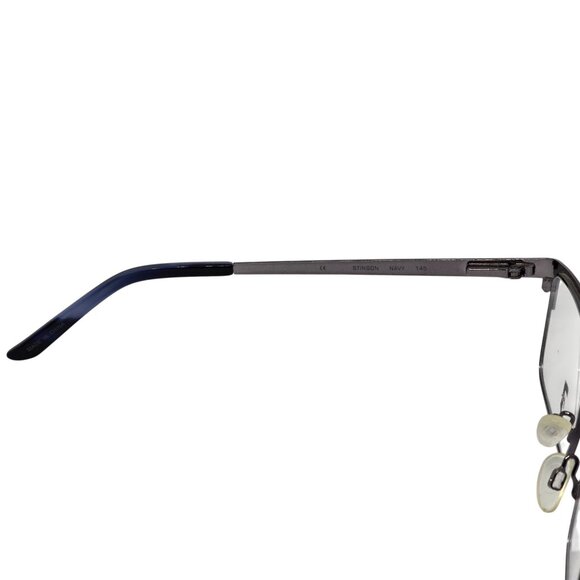 7 For All Mankind STINSON Navy Eyeglass Frames 54-18-145 Men’s Rectangle - Picture 8 of 10